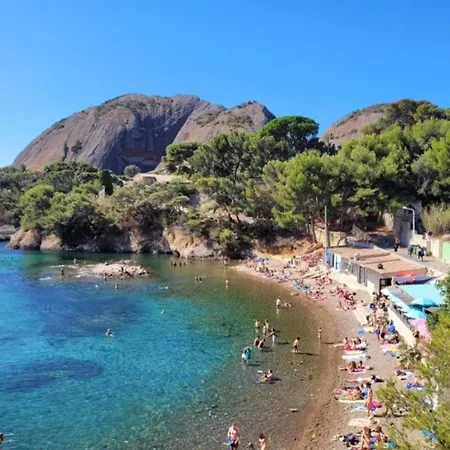 Haut De Villa Avec Vue Mer Et Terrasse La Ciotat Exterior foto